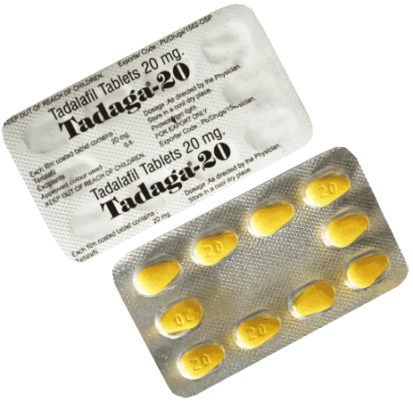 Tadaga 20 mg Tadalafil