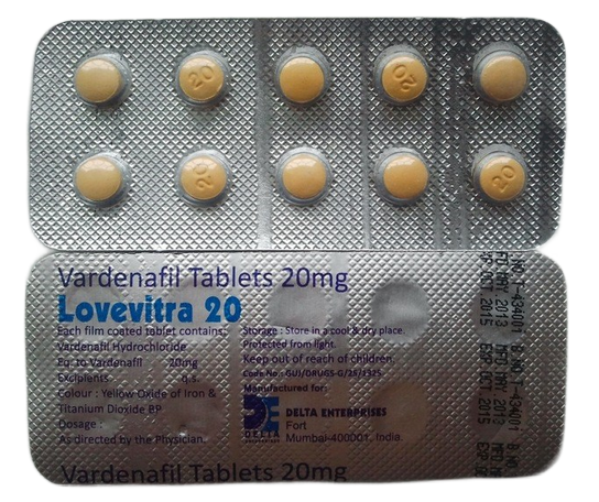 Lovevitra Vardenafil Tablet